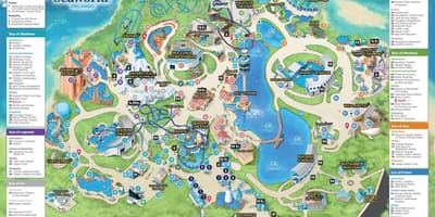 Карта океанаріум